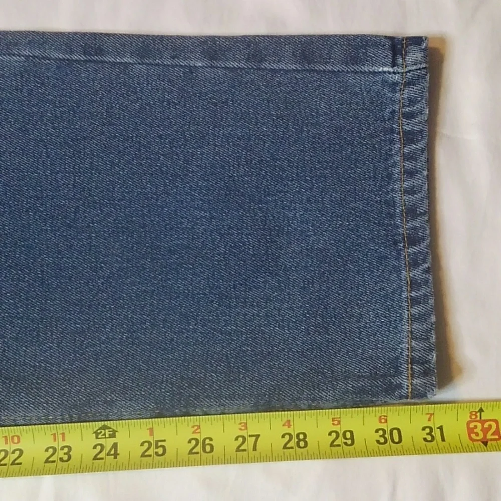 Full Blue Classic Fit Straight Cotton Denim Blue Jeans NWT 34 X 32